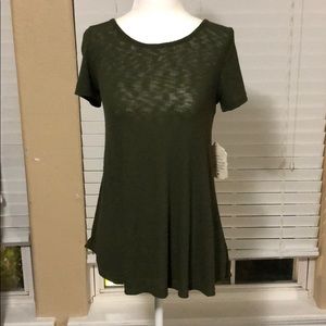 Brand New Altar’d State Green Tie Back Blouse